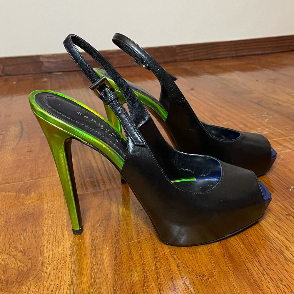 BARBARA BUI METALLIC PUMPS